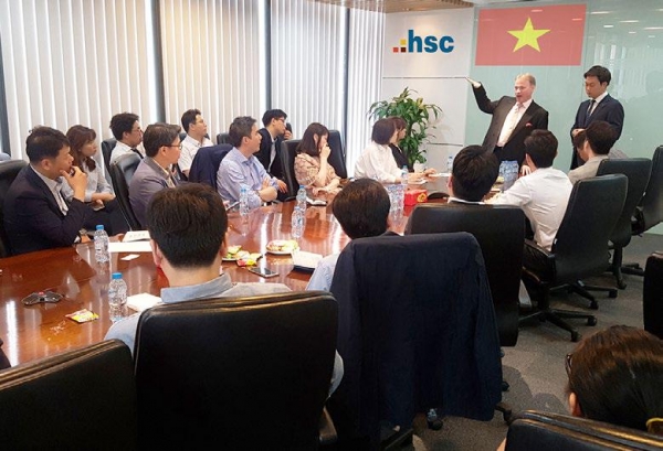 삼성증권 ‘PB 리서치 연구단’이 베트남을 방문해 현지 연수를 하고 있다.