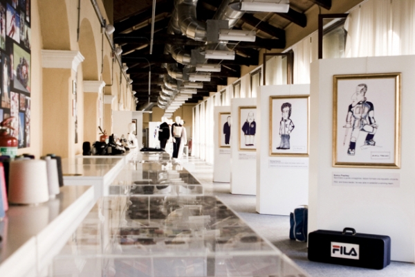 [사진=휠라코리아] 휠라의 탄생지인 이탈리아 비엘라에 건립된 ‘휠라 뮤지엄’의 내부 모습.