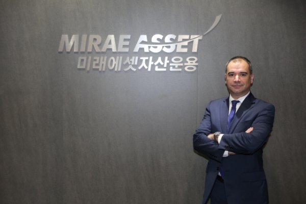 [사진=미래에셋자산운용] 지난 10월 초 서울 중구 미래에셋자산운용 본사에서 만난 루이스 베루가 글로벌X CEO가 포즈를 취하고 있다.