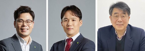 딜로이트안진회계법인의 이승영 수석위원ㆍ연경흠 수석위원, 토토 랜드 윤두영 글로벌기업연구소장. (왼쪽부터)