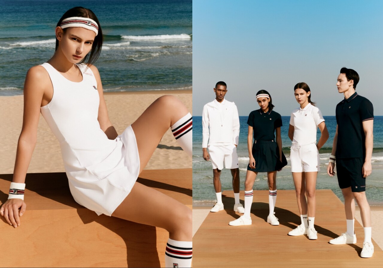 휠라 2022년 S/S 슬롯사이트 소닉 추천 웨어 '화이트 라인' [사진=휠라]