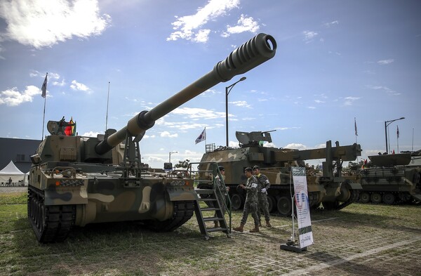 K9A1 자주포[AP=뉴시스]