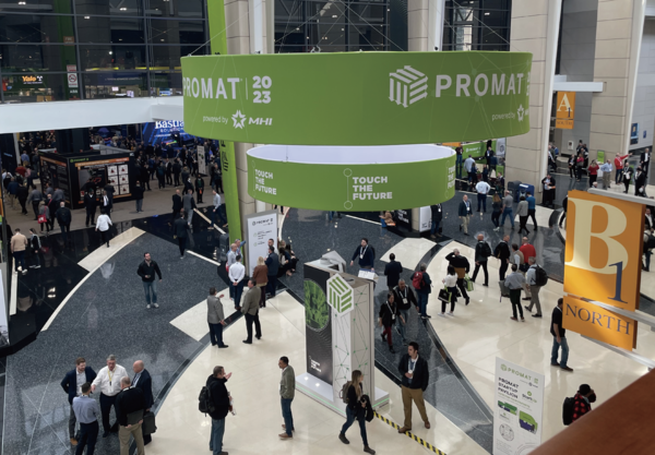 지난 3월 미국 시카고에서 열린 ‘프로맷(ProMat) 2023’ 전시장. 