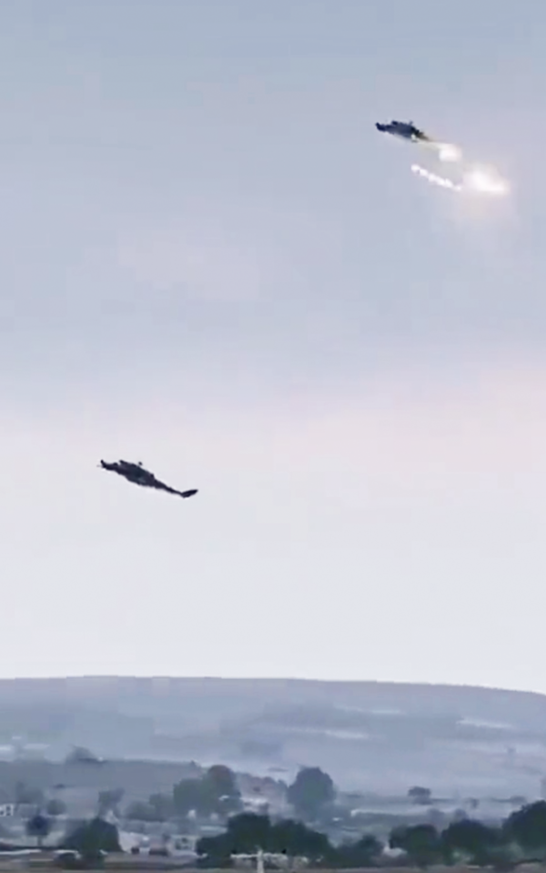 하마스가 이스라엘 헬기 2대를 격추하는 영상은 비디오게임 아르마3에서 가져온 것이다.