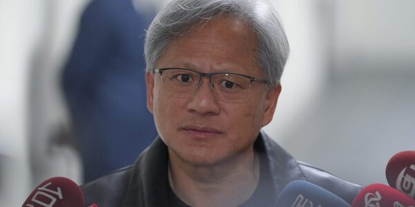 Nvidia CEO Jensen Huang said last June that he felt confident about chipmaking's extensive business in Taiwan, despite political unrest. WALID BERRAZEG/SOPA IMAGES/LIGHTROCKET—GETTY IMAGES