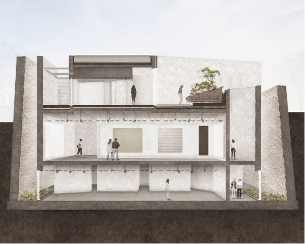 2025년에 완공 예정인 박서보올림푸스 슬롯사이트관 제주