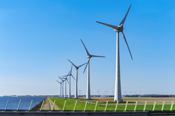 풍력발전단지. [사진=셔터스톡]