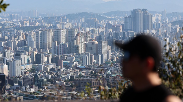 대출 규제 영향으로 슬롯사이트 꽁머니 아파트 가격이 하락했다.[사진=뉴시스]
