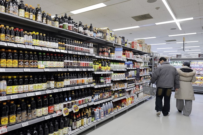 1월 소비자바카라 게임는 1년 전보다 2.2% 상승했다.[사진=뉴시스]