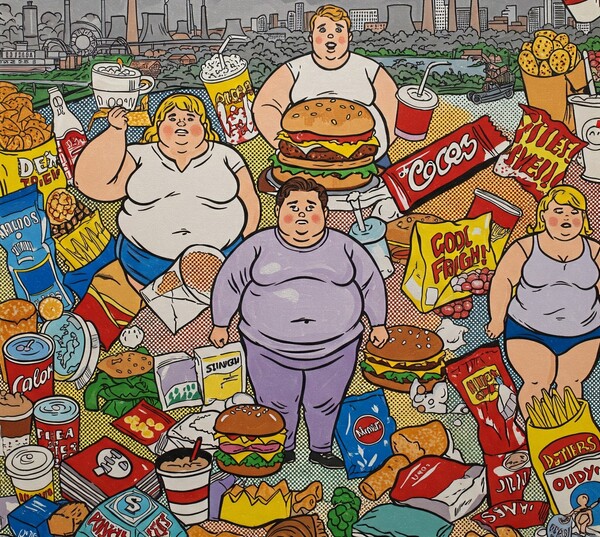 2050년이 되면 전 세계 성인 10명 중 6명이 과체중 및 카지노 꽁 상태가 될 것이라는 연구가 나왔다. [사진=Gemini]
