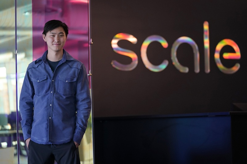 스케일 슬롯사이트 소닉 메이저 CEO 알렉산더 왕.[사진=뉴시스]