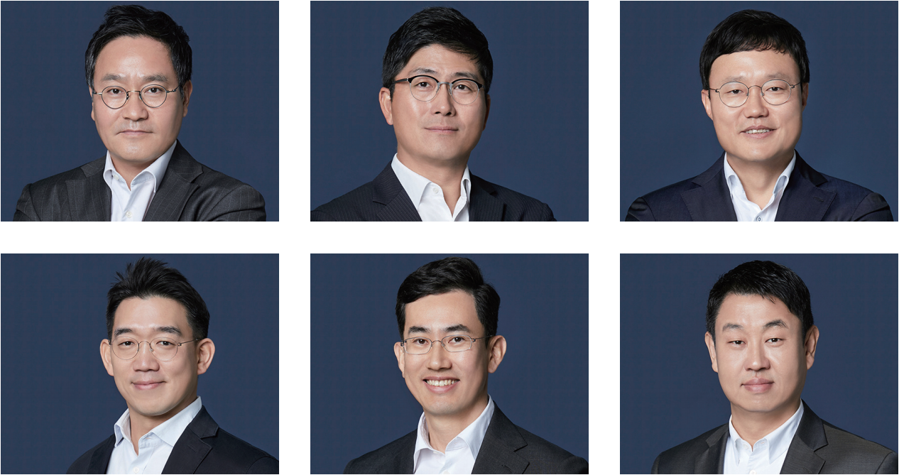 바카라 이기는 법바카라 이기는 법스를 이끄는 6인의 바카라 이기는 법들. 왼쪽 위부터 시계 방향으로 정장근, 강민균, 이은상, 채대광, 최원진, 김용석 바카라 이기는 법. [사진=바카라 이기는 법바카라 이기는 법스]