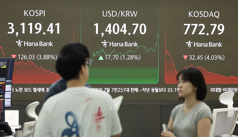국내 증시 분위기가 밝지 않다.[사진=뉴시스]