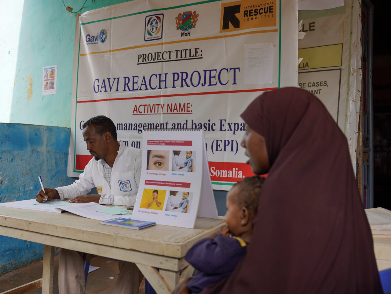 GAVI의 지원으로 국제구조위원회가 주도하는 REACH 프로젝트는  동아프리카 전역에서 홍역·디프테리아 등 예방을 위해 900만 회 이상의 백신을 접종했다. [사진=국제구조위원회]