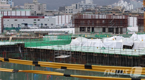 서울 은평구 대조동 대조1구역 주택재개발 현장 모습.[사진=뉴스1]